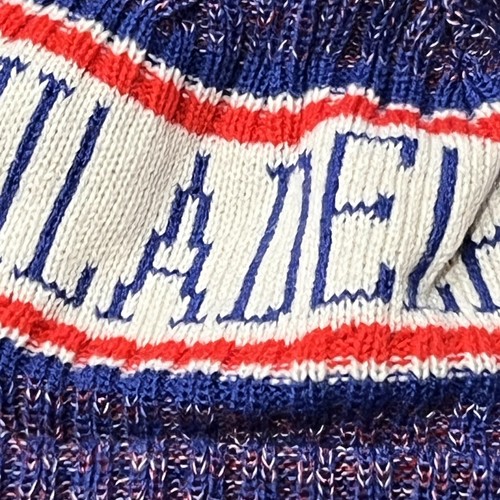 Philadelphia Women 76ers NBA Winter Hat Blue Beanie New Era Knit Pom Fleece Cap - Picture 7 of 13