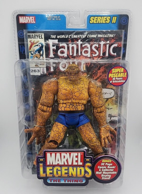NEW 2002 Toy Biz Marvel Legends Series 2 The Thing Action Figure Sealed