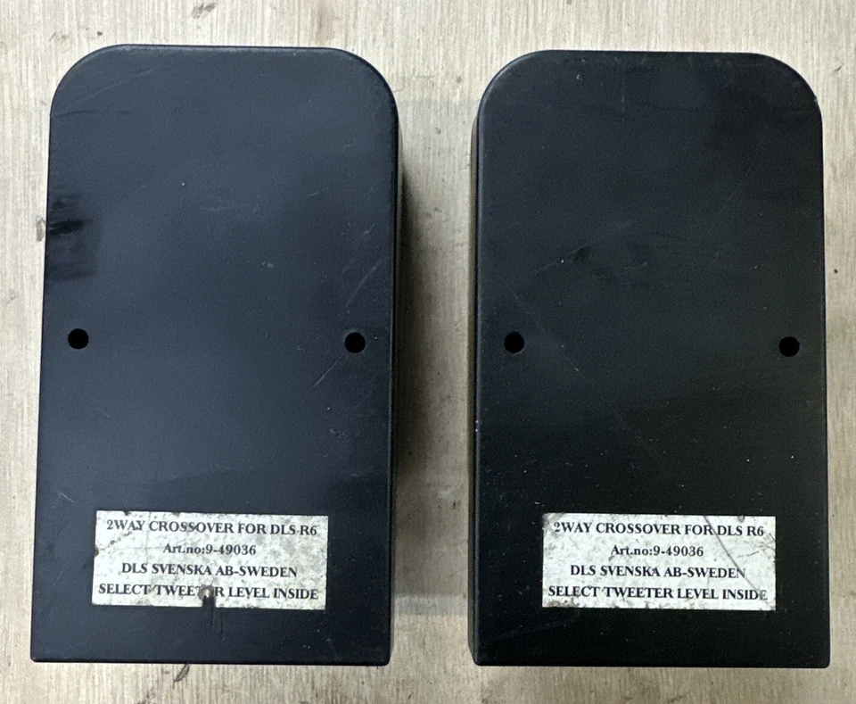 DLS R6 Reference 2 way CROSSOVER Woofer Tweeter Art No 9-49036 Audio Car VW - Image 4 of 4