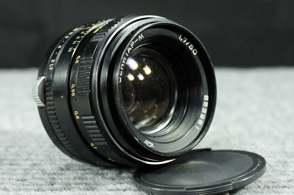 Zenitar-M 1.7/50毫米自动KMZ镜头带M42螺丝安装适用于佳能尼康索尼Nex — 第 3/4 张图片