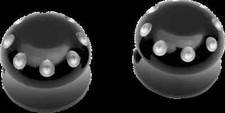 Covington Dimpled Front Axle Cap Gloss Black ...