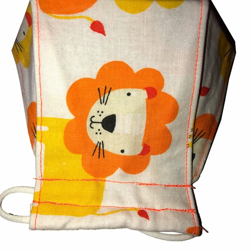 Face Mask Reusable Washable Toddler to Adult 3D 100% Cotton Unisex Made-in-USA - Picture 19 of 27