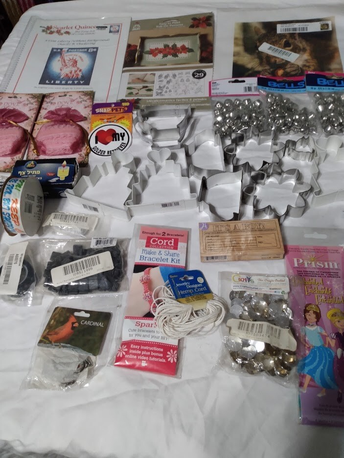 80% off MSRP Bulk Large Lot Crafts Supplies – Shelf Pulls Overstock – All New