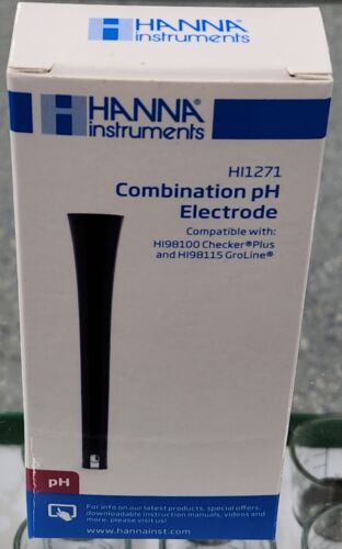 Hanna Instruments HI1271 Replacement Combination pH Electrode Oem New - 第 1/2 張圖片
