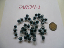 40 BOTTONI RESINA + MADREPERLA VINTAGE ANNI 80 COLOR PETROLIO CAMICETTA SARTORIA