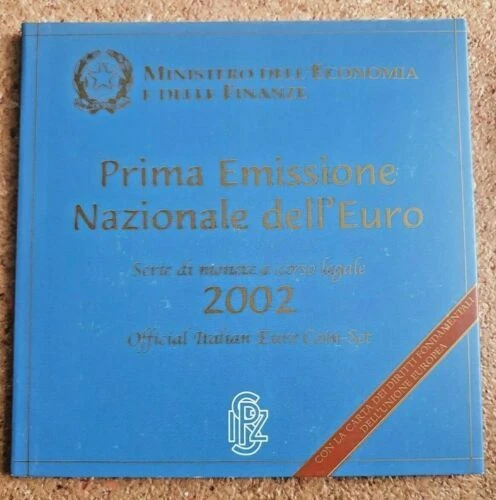 Pièces euro de l'Italie pour 1 Euro année 2002