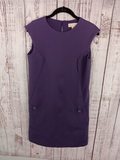 Michael Kors Dress  Women’s S/P Purple  Crew Neck Workwear Polyester Blend