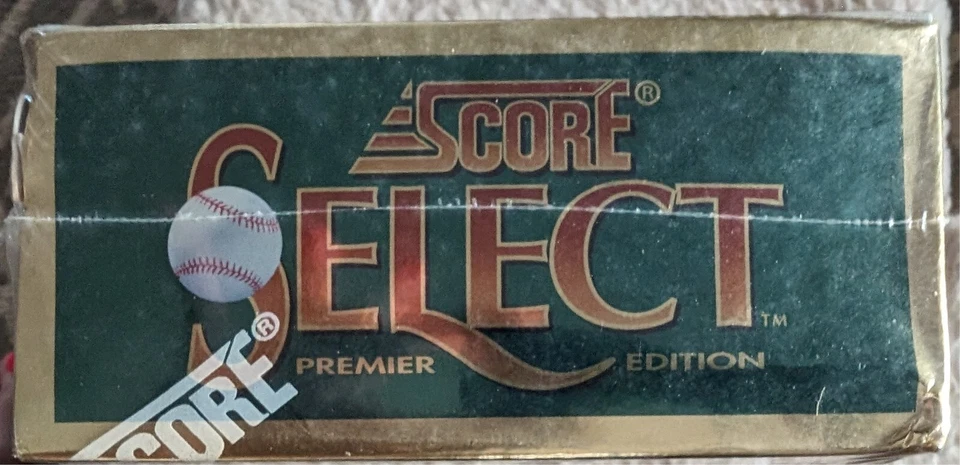 1993 Factory Sealed BOX SCORE Select MLB Premier Edition Possible Derek Jeter RC - Image 2 of 3