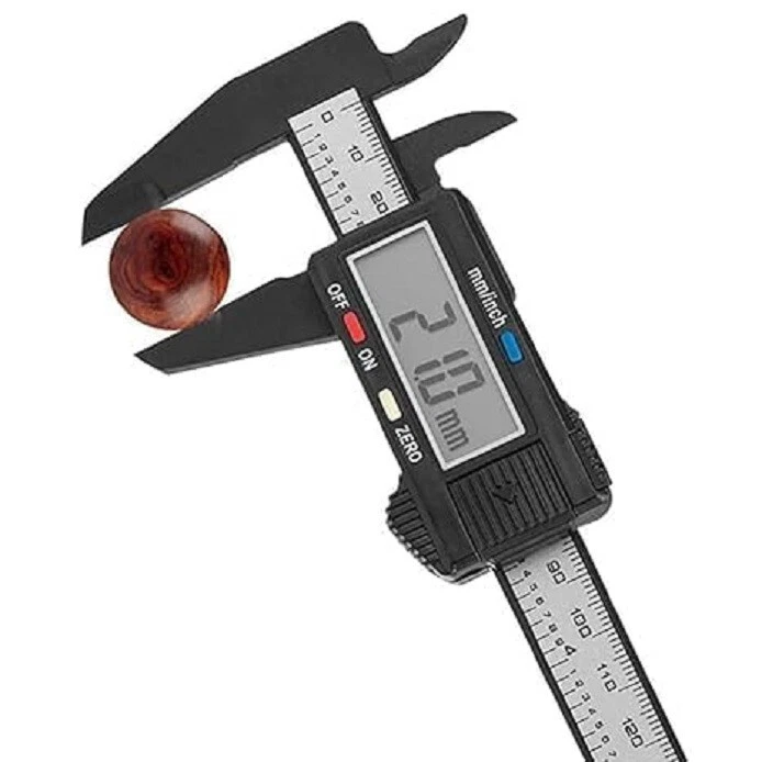 Digital Caliper Stainless Steel LCD Screen Vernier Caliper Measuring Tool Box - Image 3 of 4