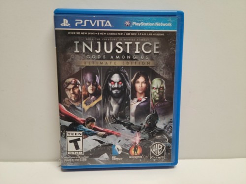 Jeu INJUSTICE GODS AMONG US ULTIMATE EDITION PS Vita - Très Bon état - Version FR