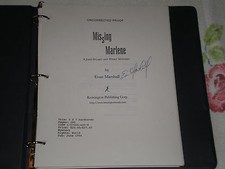 MISSING MARLENE by EVAN MARSHALL     *Signed*-ARC- -JA-