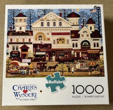 (Puzzle, 1000 Piece) Charles Wysocki VICTORIAN STREET; Buffalo Games #91400