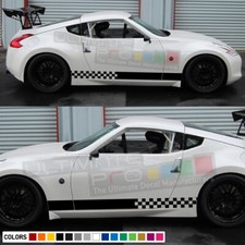 Aufkleber Decal Streifen für Nissan 370 Z Xenon Seite Heck Spoiler Licht Kopf