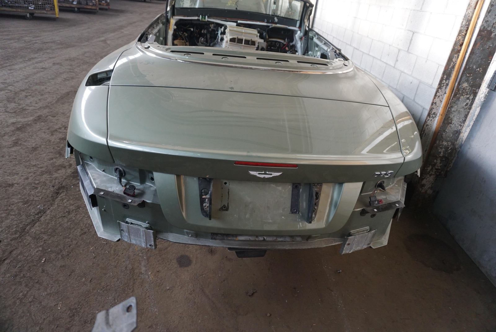 Rear Left Quarter Panel Structural Metal Body Cut OEM Aston Martin DB9 2004-16