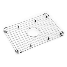Houzer 21 7/16" x 15" x 1-1/8" Stainless Steel Wirecraft Bottom Grid BG-8500