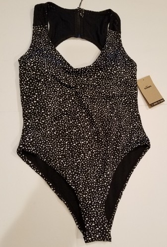 Nike Water Dots Keyhole Back Einteiler Badeanzug - Damen Größe M - Bild 5 von 7