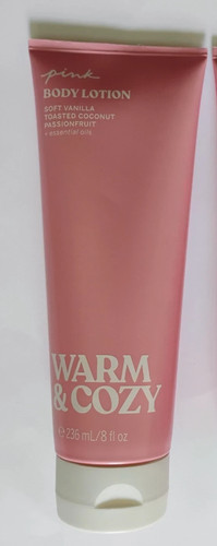 Pink By Victoria's Secret Warm & Cozy Body Lotion 8 FL.OZ. (LOT OF 2) - Picture 2 of 6