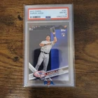 2017 Topps Aaron Judge Catching Rookie RC PSA 8 NM-MT New York Yankees MLB #287