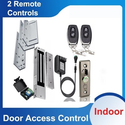 Access Control System, door entry Electric Magnetic Lock 600LB + l z bracket