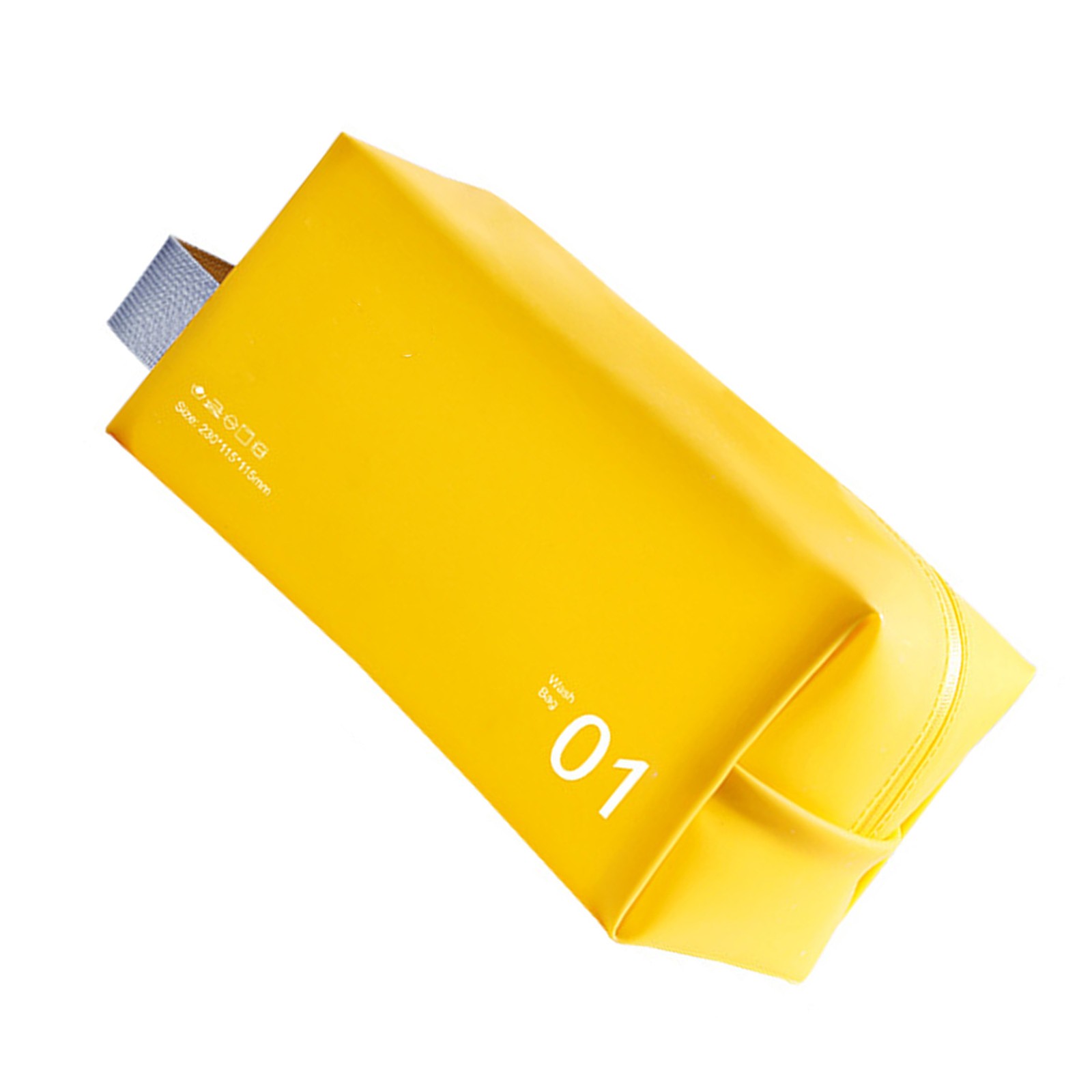 Cosmetic Bag Waterproof Dustproof PVC Large Capacity Handheld Makeup Bag For ;;