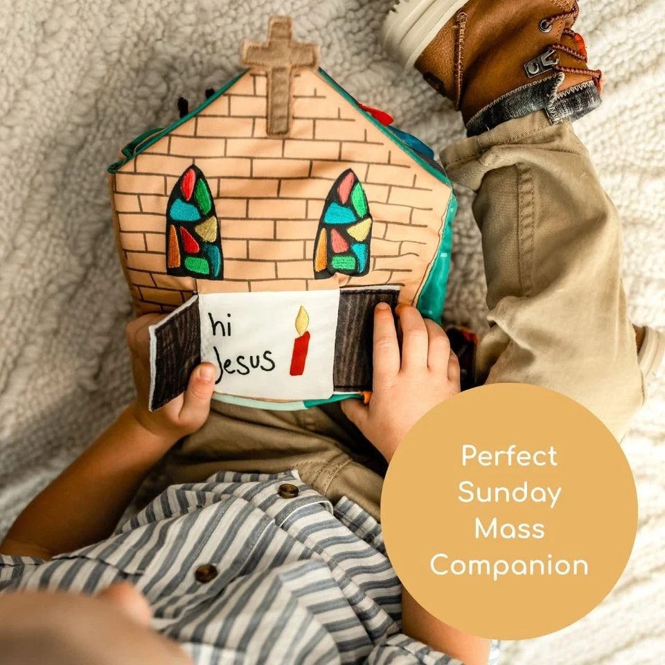 Тихая книга для католической мессы для малышей дошкольников | Литур для религиозного обучения... - Изображение 2 из 4