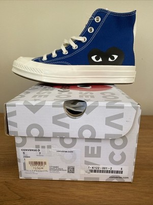 Converse Play Comme des Garcons Unisex Sneakers Women's Size 7- Men s Size 5