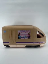 Vintage Barbie Travel Train/RV Playset w/ Working Sound & Scrolling Window