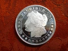 Morgan Dollar Design 1 Oz 0.999 Fine Silver Round Lot B - No Reserve