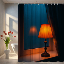 Stylish Waterproof Shower Curtain for Modern Home Decor