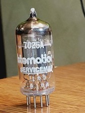 7025A/12AX7A/ECC83 Mullard Blackburn Codes Ma...