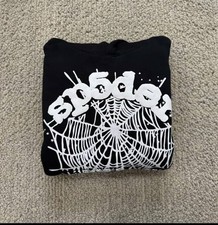 Sp5der OG Web Hoodie Black - Size S Good Condition