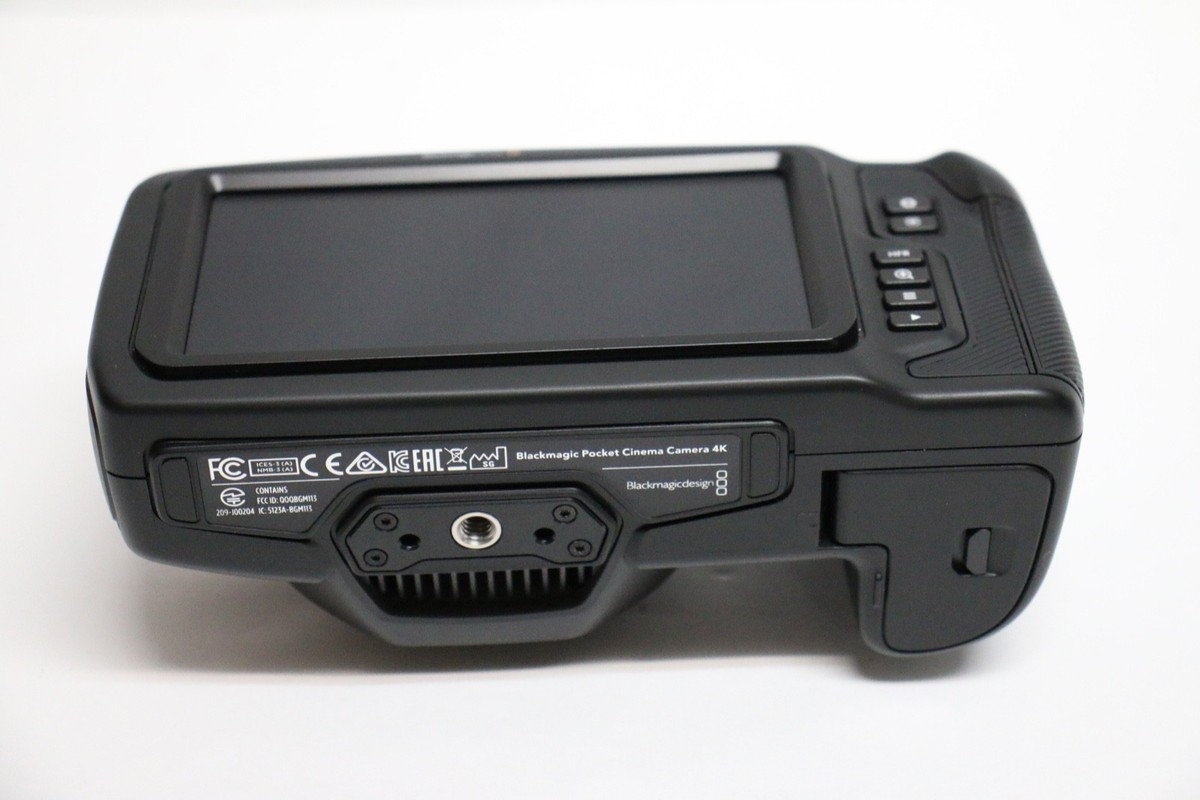 Blackmagic Design Pocket Cinema Camera 4K With SmallRig Cage