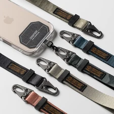 Ringke [Holder Link Tactical Webbing Strap] Hand & Lanyard Strap with Tether Tab