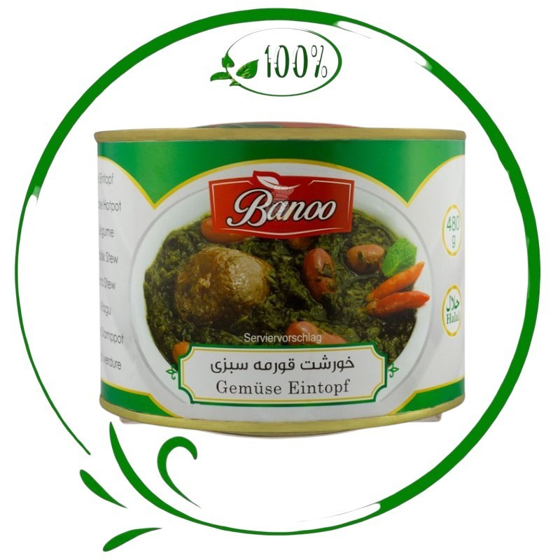 Ghorme Sabzi/guiso de verduras/platos preparados exóticos/vegetariano/oriental