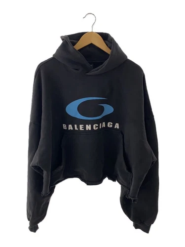 Felpa con cappuccio BALENCIAGA nera 3 usata