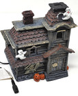 VTG Department 56 Halloween Haunted House FIND ANOTHER !! Light Up *READ RE CORD