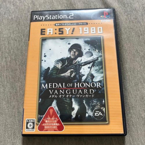 Medal of Honor Vanguard PlayStation 2 PS2 Used Tested Japanese ver with Case - Picture 1 of 2