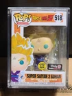 Funko Pop! Super Saiyan 2 Gohan 518 DBZ GameStop Exclusive Glow w/ Hard Stack