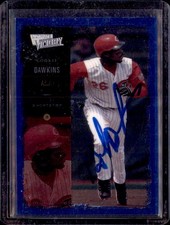 2000 Upper Deck Ultimate Victory #85 Reds Gookie Dawkins   Auto/ Signed IP