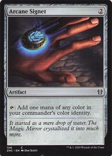 Arcane Signet 106 C Commander: Zendikar Rising Magic: The Gathering NM/M