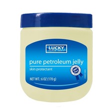 Pure Petroleum Jelly Skin Protectant By Lucky Super Soft 6 oz 170g 