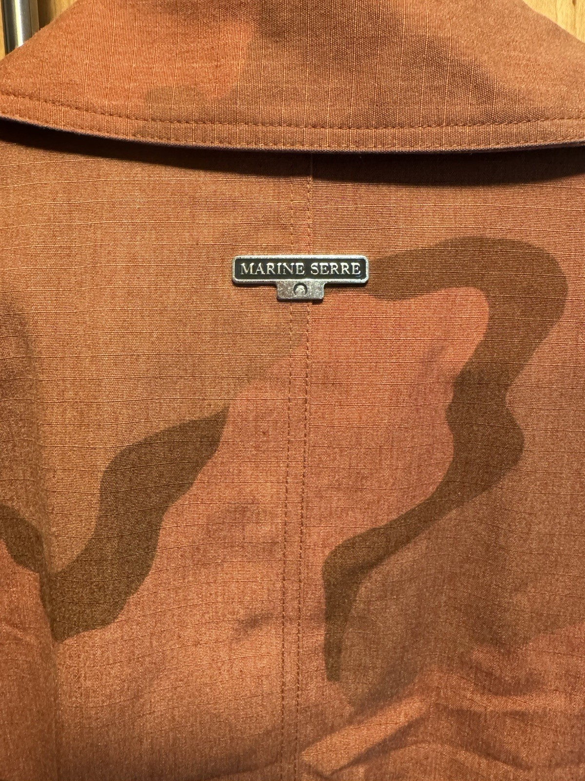 Marine Serre Regenerated Military Coat Camo Size L Unisex image 7