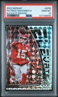 131748890 Patrick Mahomes II 2023 Panini Mosaic #E-PM Mosaic Elevate PSA 10