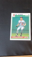 Score 1991 Beau Allred Rookie Prospect #338 Cleveland Indians Baseball Card. rookie card picture