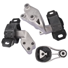 3x Engine Motor & Transmission Mounts Right Left for Smart Fortwo 451 2008-2015
