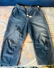 Anthropologie Pilcro Designed by Phila Mid Rise Wide Leg Jeans  Blue 31 NWOT