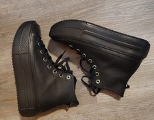 Converse Chuck Taylor All Star Lift Double Stack Platform Black High-Top Sneaker