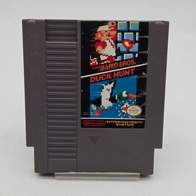 Super Mario Bros./Duck Hunt (Nintendo NES, 1988) Authentic Tested Working