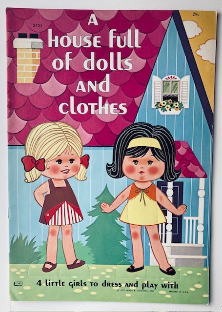 Paper Dolls 1972 Uncut/perfect!