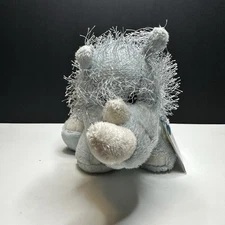 Ganz Webkinz Blue Rhino Rhinoceros HM196 Plush Stuff Toy UNUSED SEALED CODE NWT